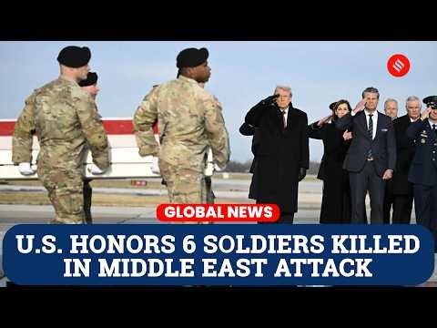 Donald Trump Honors Six U.S. Soldiers Killed in Iran Attack