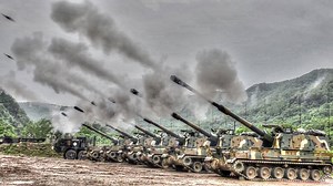 22K views · 420 reactions | U.S. Army 1-82 Field Artillery M109A6 Paladins fire along side Republic of Korea Army 26th Mech DIVArty K55A1 & K9 155MM Self Propelled Howitzer during a joint live fire exercise. | AiirSource Military | Facebook