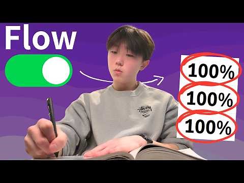How to reach FLOW STATE while studying (step by step)