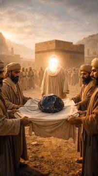 The Untold Story of the Black Stone 🕋 | Prophet Muhammad ﷺ Ended a Civil War | Islamic History..