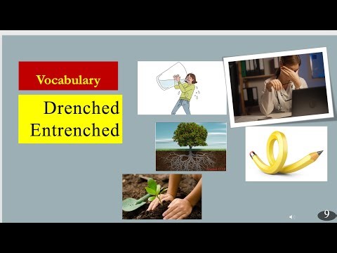 drenched, entrenched #drenched #entrenched