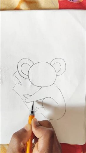 Cute Koala Drawing#how to draw koala sketch