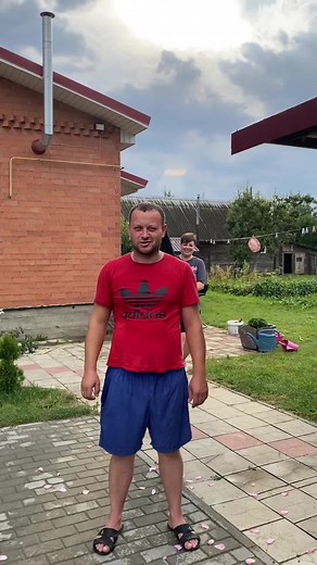 Playful Pie-Throwing Fun in the Backyard