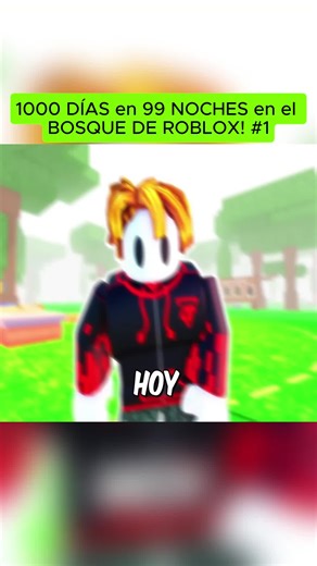 1000 DÍAS en 99 NOCHES en el BOSQUE DE ROBLOX