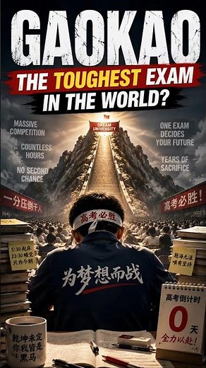 The world's toughest exam? 😳 China's Gaokao explained