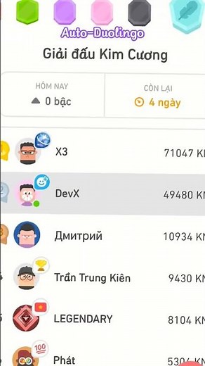 Top 1 rankings are simple with Auto-Duolingo (Installation link in pinned comment)