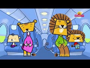 Dzielny lew Eryk | Podniebny reporter | bajki dla dzieci | MiniMini+