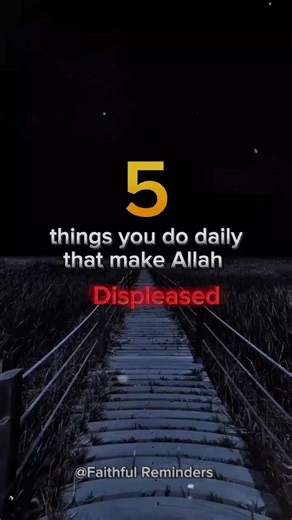 5 Signs Allah is Displeased With You 💔😥#islamicreminder #islamicshorts