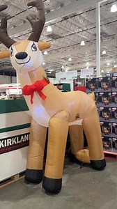 9.8K views · 30 reactions | Giant Inflatable Reindeer @costco_canada Calgary Taza September 2025 . · · #costco #tinasfavyyc #costcoloverscanada #inflatablereindeer | Costco Lovers Canada | Facebook