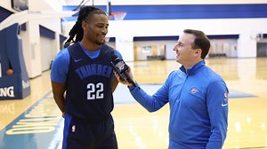1.1K views · 114 reactions | ❝Every time we step on the court, we're going to compete at our highest.❞ Catch up with Cason Wallace and Nick Gallo as the Thunder gears up for tonight's matchup  | Oklahoma City Thunder | Facebook
