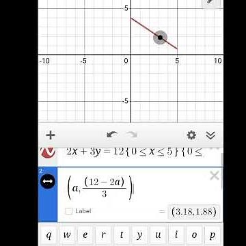 Line segment Moving point || Straight line || Desmos || Graphing Calculator