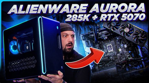 Alienware Aurora 2025: Desmontando o PC com Core Ultra 9 e RTX 5070