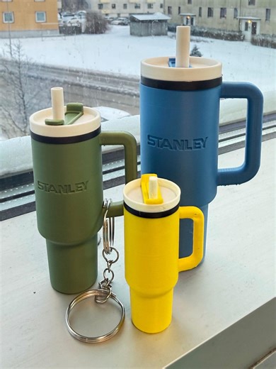 Mini Stanley Tumbler Keychain - 3D Printed Chapstick Holder - Miniature Tumbler Keyring - Stanley Keychain With Storage - Removable Lid - Etsy Australia