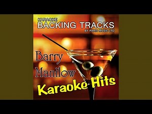 Stay - Live At the O2 Arena (Originally Performed By Barry Manilow) (Karaoke Version)