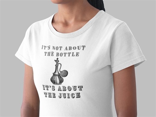 It's Not About The Bottle Unisex Organic cotton t-shirt