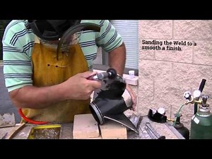How to Gas Weld Aluminum - Boat Prop Repair - DHC2000