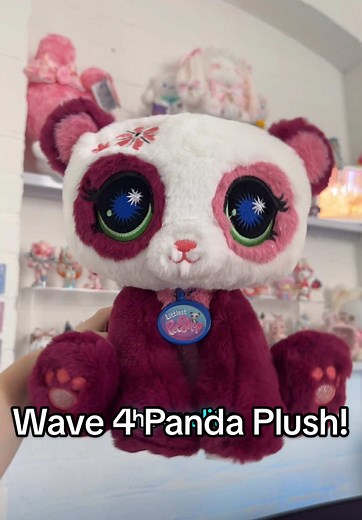 Wave 4 Panda Deluxe Plush - A Must-Have for Collectors!