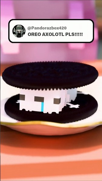 I animated your crazy minecraft ideas ‪@ohiofinalboss.‬ #oreo