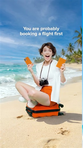 CheapOair | cheap flights, cars, hotels | travel agency on Instagram: "Trips don’t have to be complicated; we make sure of that. Flight? Check. Car? Check. Hotel? Check. CheapOair makes it easy. ✈️🚗🏨 Click on the link in bio to book flights. Chat with us for more personalized offers. Download our app now for app-only deals. #CheapOair #TravelDeals #Travelmadeeasy #holiday"