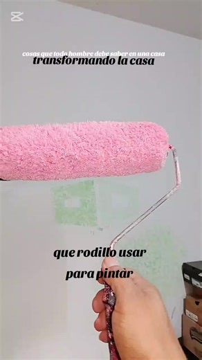 Cómo elegir el rodillo ideal para pintar paredes