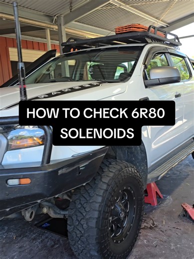 Check 6R80 Transmission Solenoids on Ford Ranger