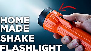 You'll never need to buy a flashlight again with this DIY! | The King of Random