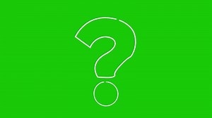 Download Question Mark Hand Drawn Animation for free