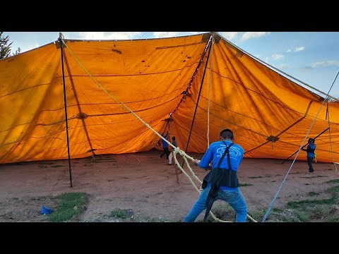 Cómo se instala una lona para fiestas en 30 minutos