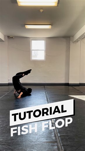 Gwendolyn Baum on Instagram: "Here’s a step-by-step tutorial for mastering the fish flop 🌊 This is a great way to level-up your floorwork technique. ✅ PRO TIP: Start by building momentum with a small kick, arch your back as you lower to the floor, and focus on smoothly rolling all the way down. The key is to keep the movement controlled while protecting your neck and shoulders. Prioritize safety, take your time, and let me know how it goes! . . . #contemporarydance #floorwork #dancetutorial #ch
