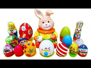 Easter Eggs Surprises & Chocolate Bunnies