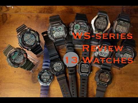 13 Casio Watches: WS-series review
