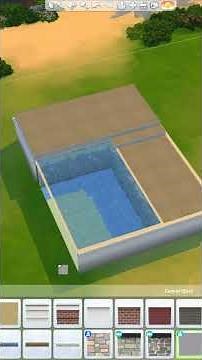 infinity pool no mods/cc | Sims 4 #sims4 #tipsandtricks