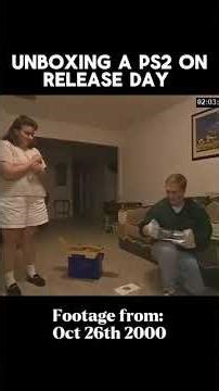 Ps2 Unboxing - Launch Day #playstation2