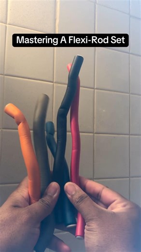 How to Master A Flexi Rod Set #naturalhair #hair #curls #hairstyles #flexirods #hairtutorial