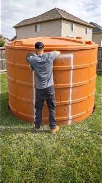 I build tiny chill room inside Septic Tank #offgrid #build #diy #tinyhouse #cozy