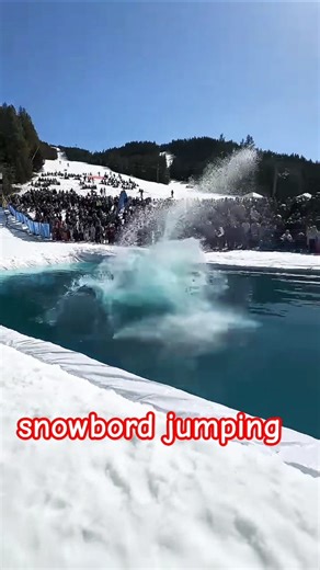snowbord jumping #shorts #snowboarding #skiing