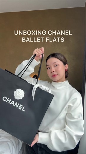 Chanel Ballet Flats Unboxing: Luxury Shoes Review