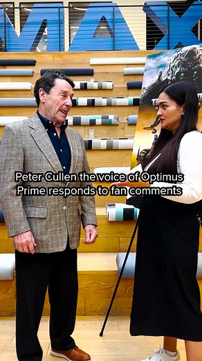 2.9K views · 133 reactions | The legendary Peter Cullen reacts to fans’ love for Optimus Prime. #Transformers: #RiseOfTheBeasts | IMAX | Facebook