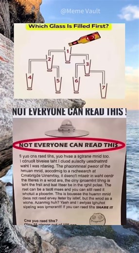 ONLY 5% Can Read This Brain Twister! 🧠 #mindblown #challengeshorts #puzzle