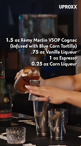 Cordae Rémy Martin = a cocktail collab you didn’t see coming. Introducing the Cordae Carajillo – bold, smooth, and full of flavor. 🥃 Watch the rapper taste test the drink he helped inspire. | UPROXX