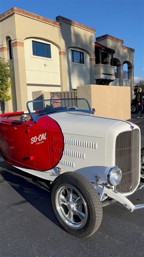 7.3K views · 1.8K reactions | The So-Cal Roadster and the Bell rolling out of the warehouse! #socalspeedshop #scss #fordroadster #sandimas #hotrodsandmusclecars | So-Cal Speed Shop Headquarters | Facebook