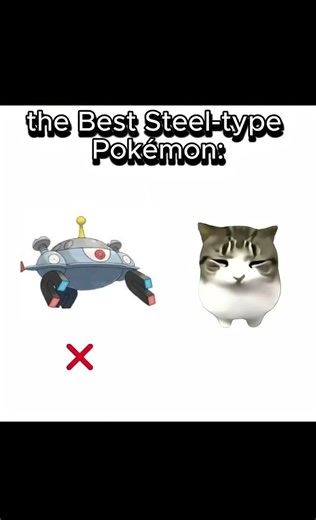 The best steel type pokemon #pokemon #viral #cat #verity