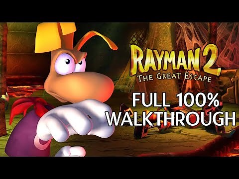 Rayman 2: The Great Escape | Full 100% Walkthrough
