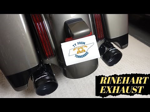 Rinehart 4.5 Exhaust for Harley Davidson Touring