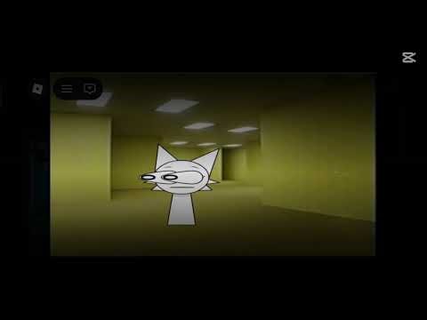 Wenda And Gray trapped in the backroom #sprunki #backrooms #wenda #Gray