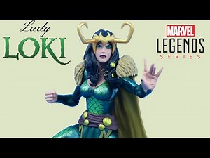 Marvel Legends LADY LOKI Retro - Action Figure Review Hasbro