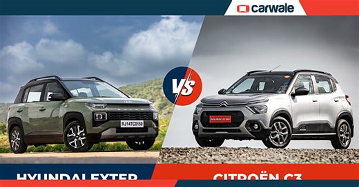 Hyundai Exter and Citroen C3 compared: What’s different?