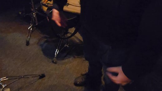 Backstage shenannigans