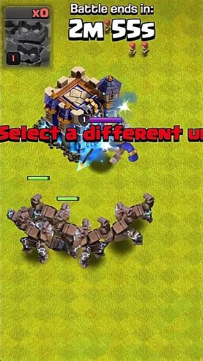 Level 1 Meteor Golems vs Level 1 Longshot Guardian ! #clashofclans #coc #guardian
