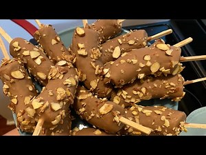 How to make choco bananas 🍌
